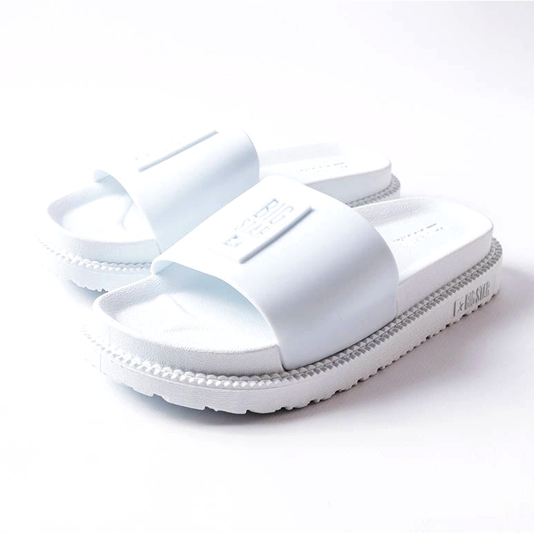 Damen Big Star Hausschuhe LL274428 Weiß 5