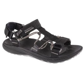 Sandalen Merrell Bravada 2 Gurt Sport Sandale J037790 schwarz 1