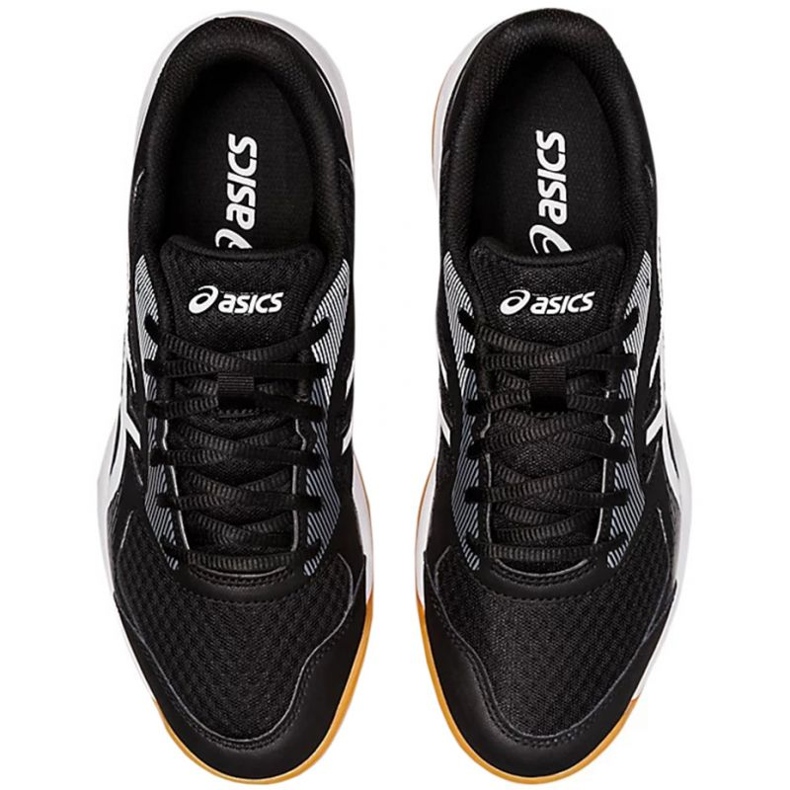 ASICS UPCURT 5 1071A086 001 Volleyballschuhe schwarz 1