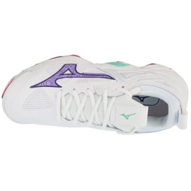 Mizuno Wave Impuls 3 V1GC231220 Weiße Schuhe 2