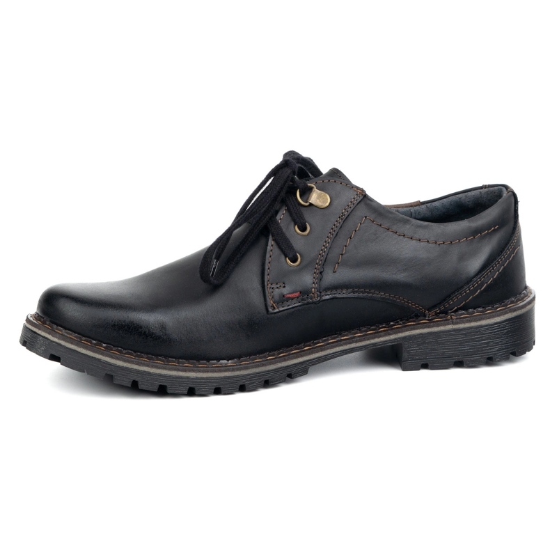 Herren Lederschuhe Olivier 312gt Schwarz 1