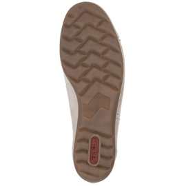 Schuhe, Frauen Ballerinas Rieker L9353-62 Beige 11