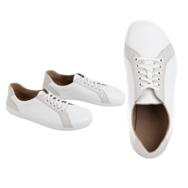 WASAK Barfuß Männer minimalistische Lederschuhe 0741W Weiß 1