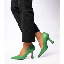 Lorelle Green Pumps für Frauen grün 1