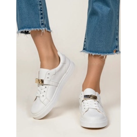 Frauen -Sneaker Lunaria Silber weiß 2