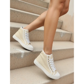 Frauen Nolvia Beige Sneakers 2