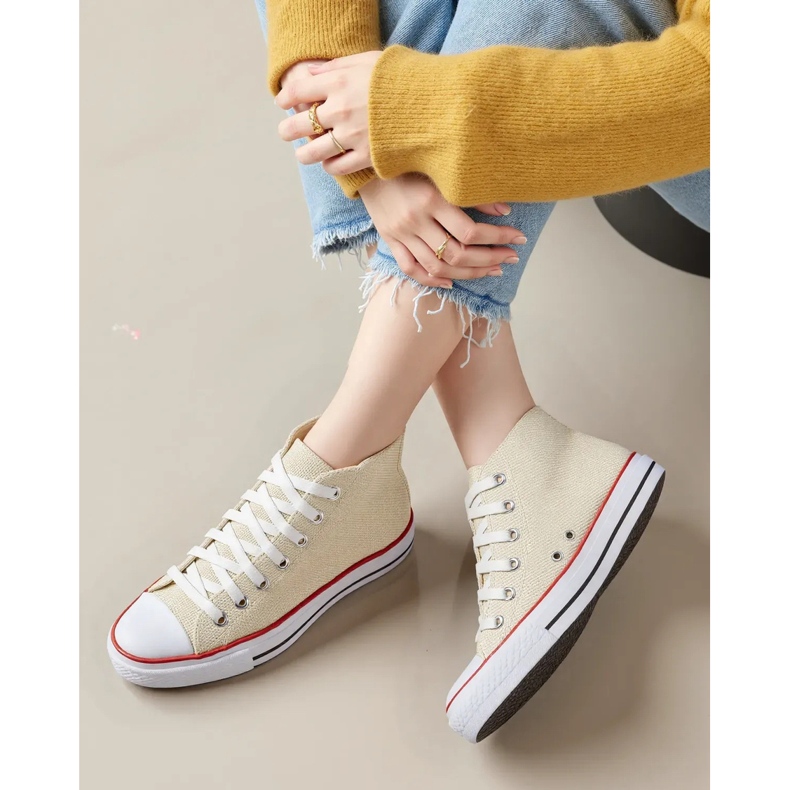 Damen Celvia White Sneakers weiß 1