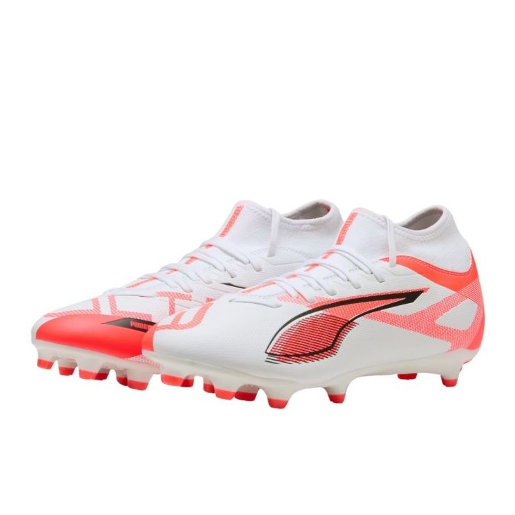 Puma Ultra 5 Play+ FG/AG 108168 01 Fußballschuhe weiß 1