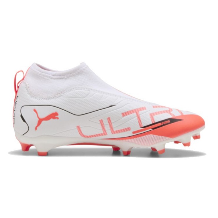 Puma Ultra 5 Match+ LL FG/AG 108163-01 Weiße Schuhe 1