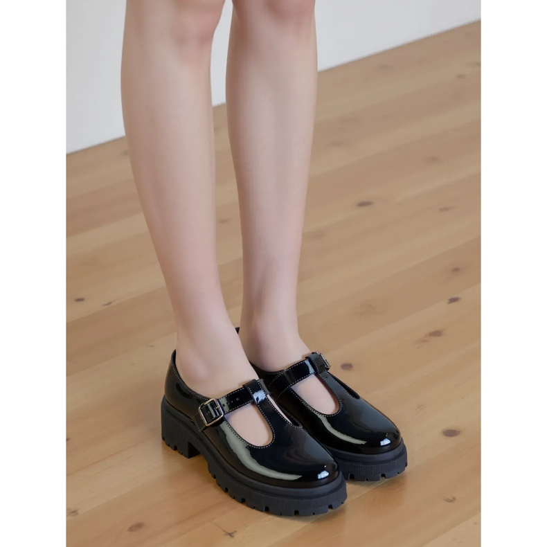 Frauen Luxora schwarze Schuhe 2