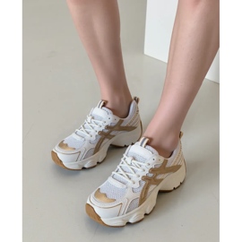 Beige Sneakers für Frauen 2
