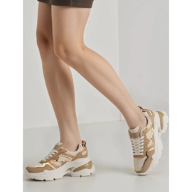 Sneakers Glam Khaki grün 1