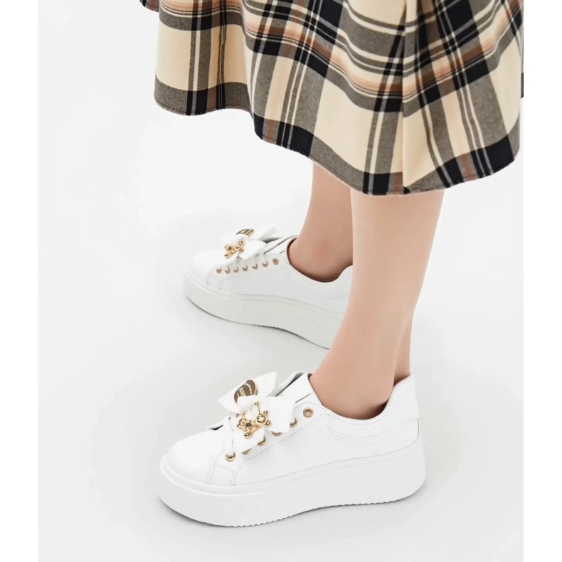 Frauen -Sneaker Charme weiß 1