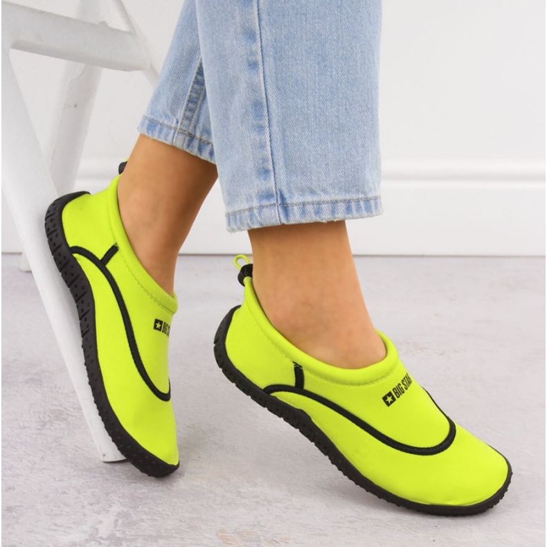 Wasserschuhe Big Star NN274A803 Grüner Neon 2