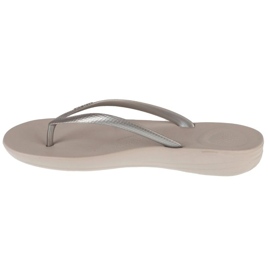 Flip-Flops Fitflop Iqushion Ergonomic E54-011 Silber 1
