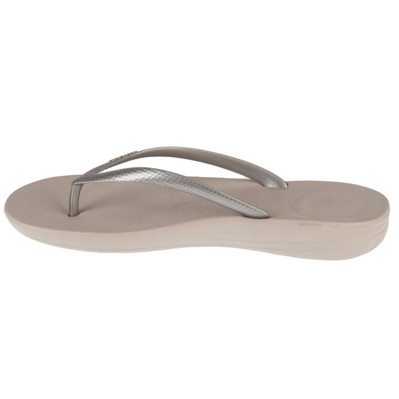 Flip-Flops Fitflop Iqushion Ergonomic E54-011 Silber 1