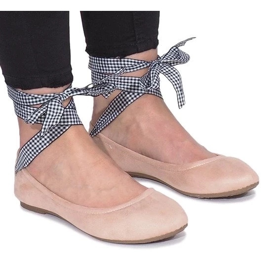 D/GMR Rosa Ballerinas mit Acro-Schleife 1