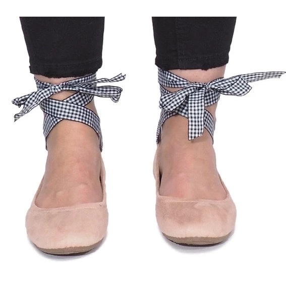 D/GMR Rosa Ballerinas mit Acro-Schleife 2