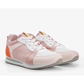 D/GMR Rosa Elaine-Sneaker aus Öko-Leder 2