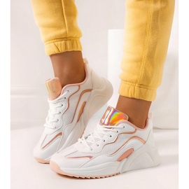 D/GMR Ingram weiße holografische Turnschuhe 1