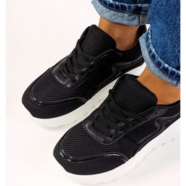 D/GMR Damensneaker von Basemat in Schwarz 2