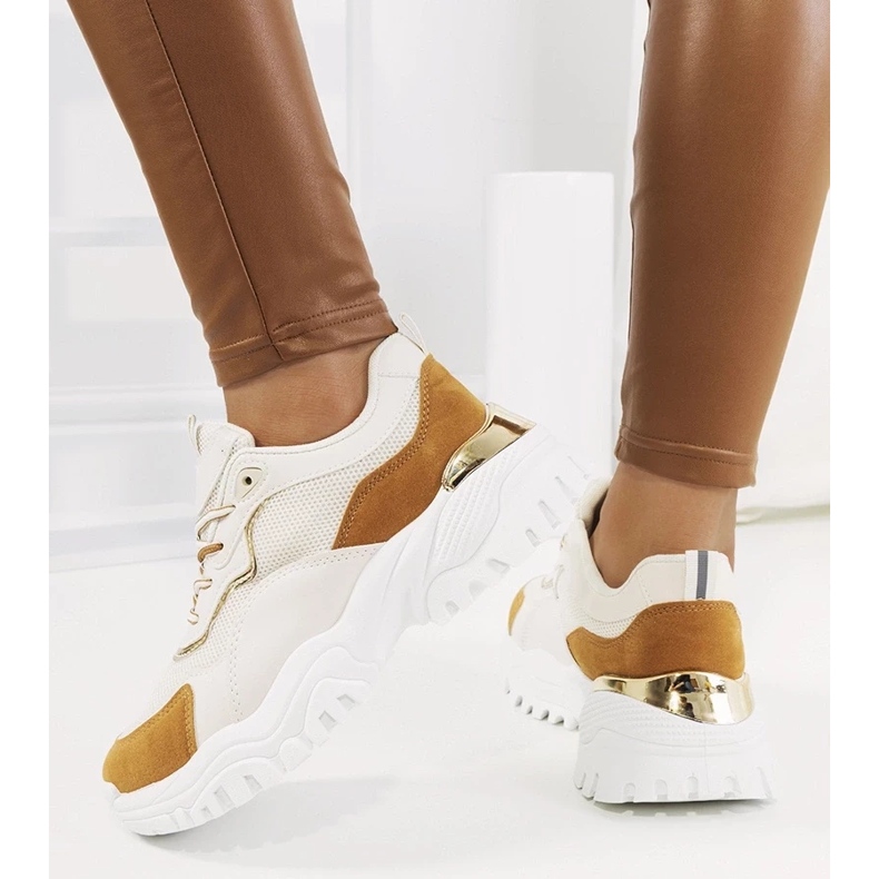 D/GMR Beige Sportschuhe von Osorio 2