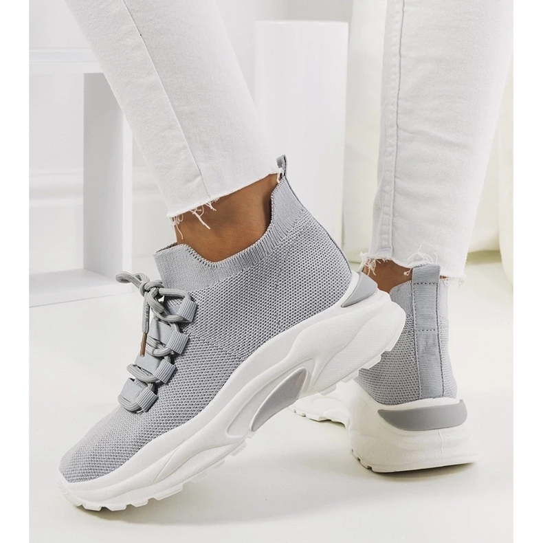 D/GMR Graue Barraza-Sneakers für Damen 2