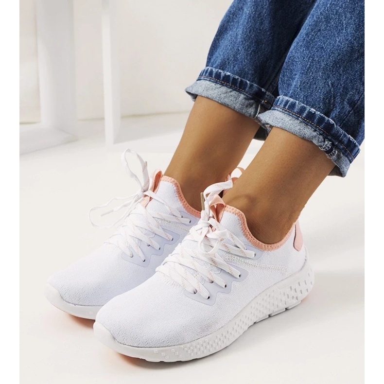 D/GMR Sportschuhe Lenna in Weiß und Pink 1