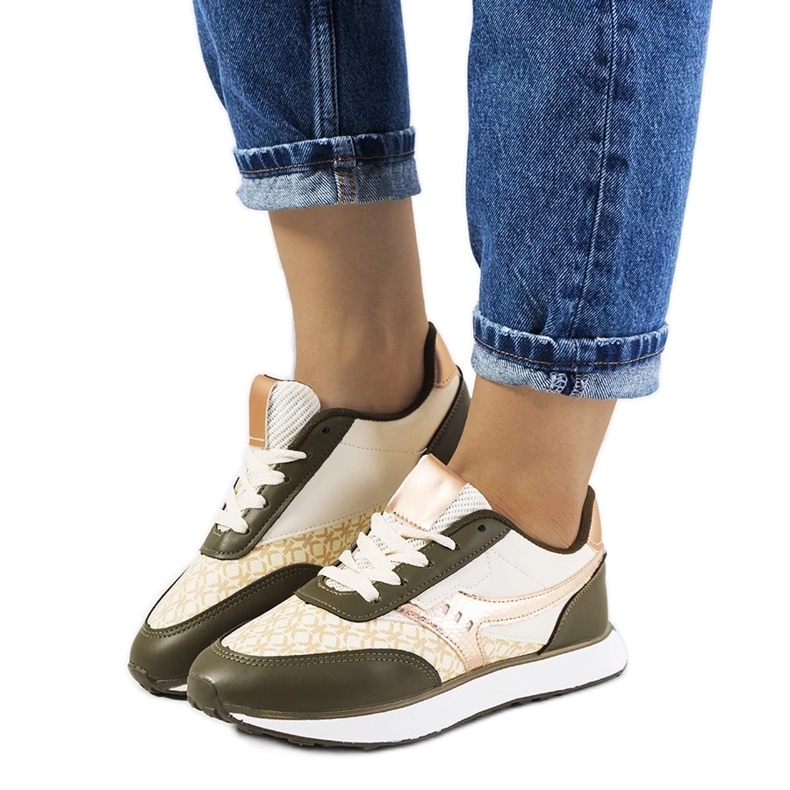 D/GMR Grüne Chiara-Sneaker für Damen 2