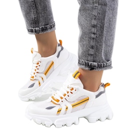 D/GMR Weiße Turnschuhe für Damen von Bernier 1