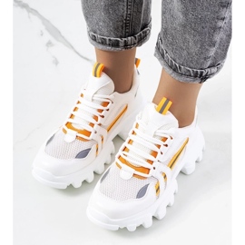 D/GMR Weiße Turnschuhe für Damen von Bernier 2