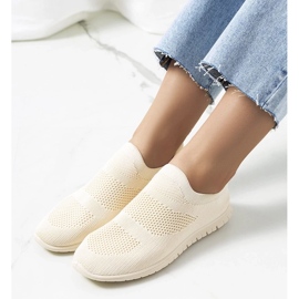 D/GMR Santen beige Sportturnschuhe 1