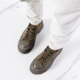 D/GMR Grüne Catullo-Turnschuhe 1