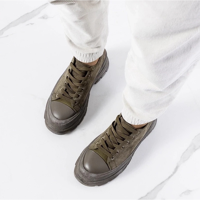 D/GMR Grüne Catullo-Turnschuhe 1