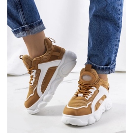 D/GMR Braune Bonina-Sneaker für Damen 1