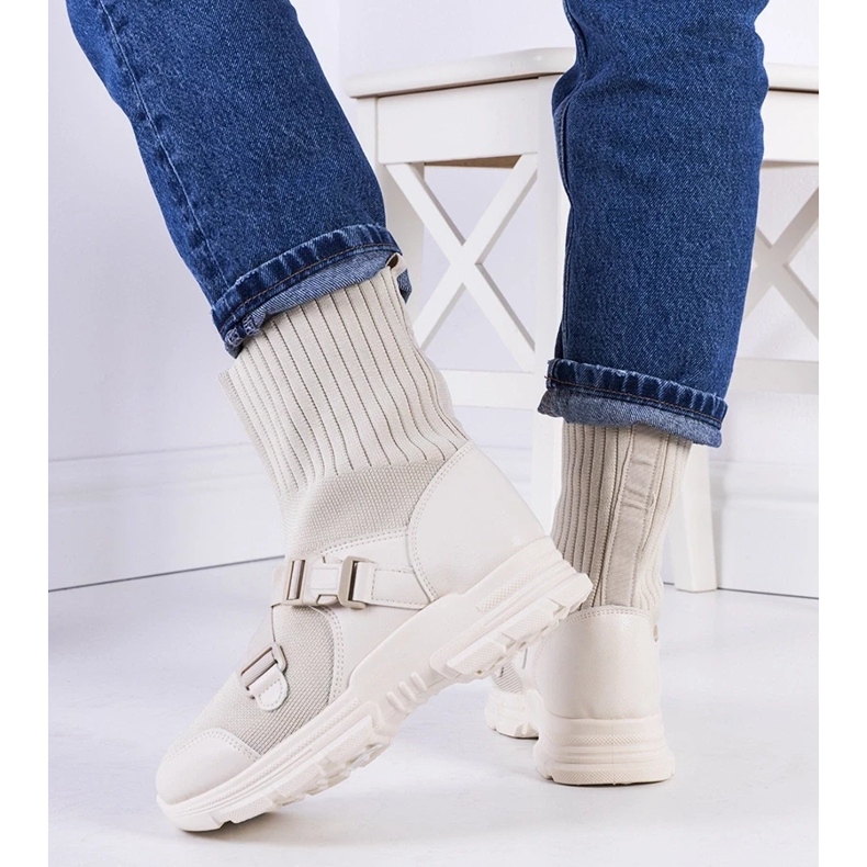 D/GMR Beige Sneaker von Saker 2