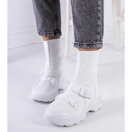 D/GMR Weiße Saker-Sneakers 1