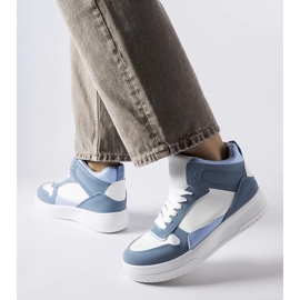 D/GMR Blaue Adite-High-Top-Sneaker 2