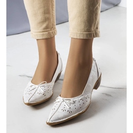 D/GMR Glazko weiße Ballerinas 1