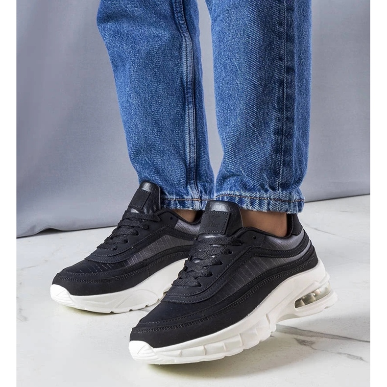 D/GMR Courtne schwarze Turnschuhe 1