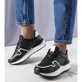 D/GMR Schwarze Plateausneaker von Blanche 1