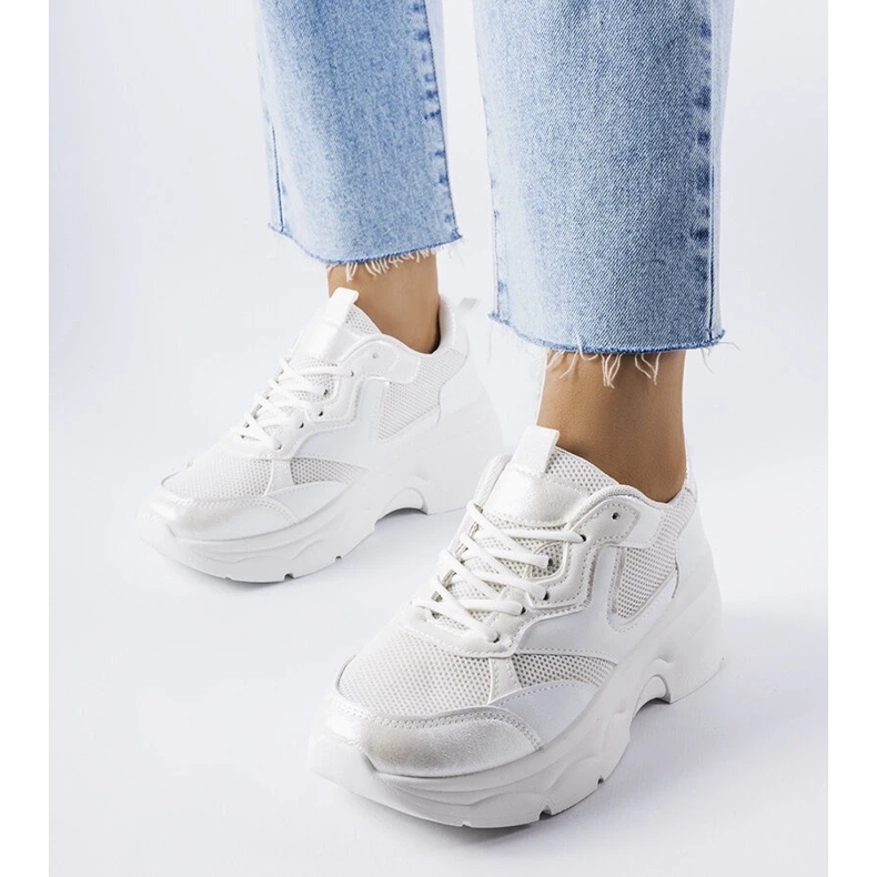 D/GMR Weiße Damen-Sneaker von Séguin 1