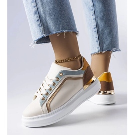 D/GMR Beige Sneaker mit dicker Sohle von Soucy 2