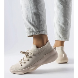 D/GMR Beige Frauen Sportschuhe Côté 2