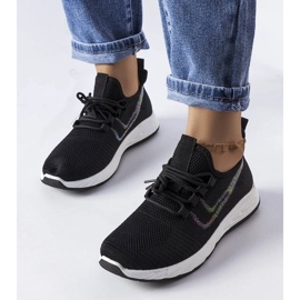 D/GMR Schwarze Textil-Sneaker von McKeylor 1