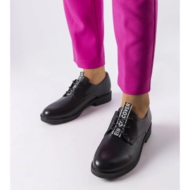 D/GMR Schwarze Schnür-Brogues von Edmonton 2