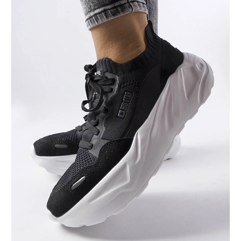 D/GMR Big Star JJ274603 schwarze Turnschuhe 2