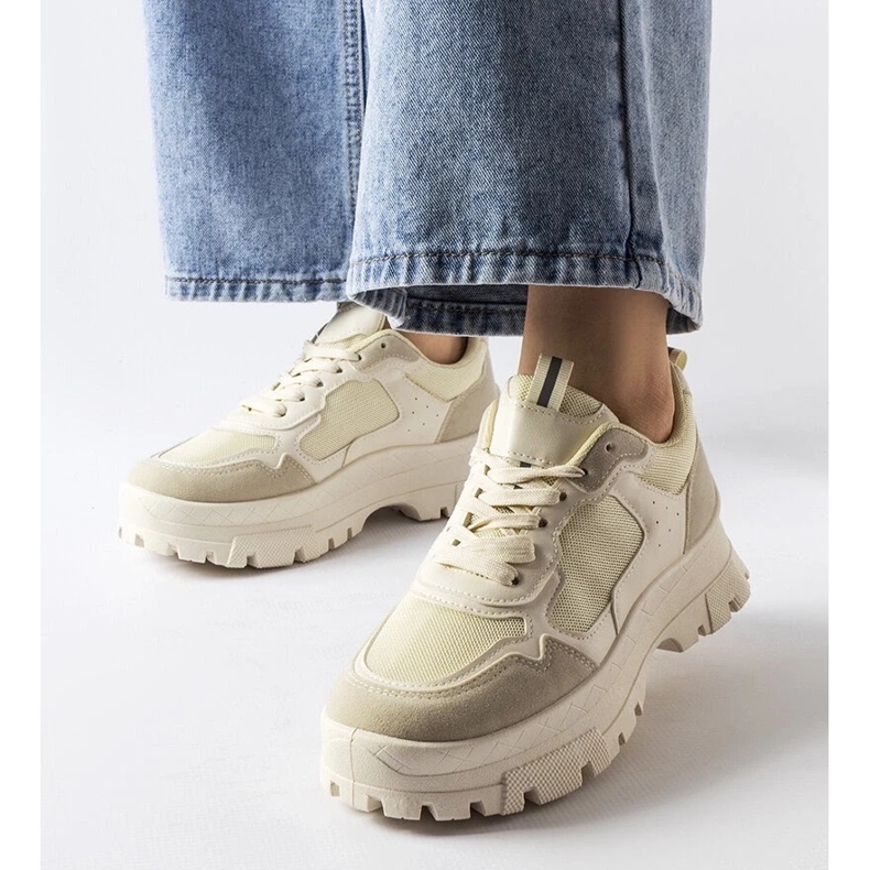 D/GMR Beige Sportschuhe Frauen Mikeladze 2