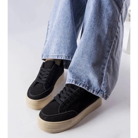 D/GMR Schwarze Sneakers auf der Amathymes-Plattform 2