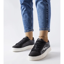 D/GMR Schwarze Turnschuhe Vernadeau 1